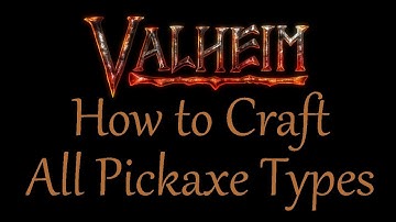 How to Craft All Pickaxes in Valheim (Antler, Bronze, and Iron)