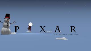 Pixar Animation Studios logo (snow version)