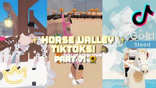 🌻 HORSE VALLEY TIKTOKS! *PART 7* 🐴 || #tiktoks #roblox #horsevalley || alextheequestrian