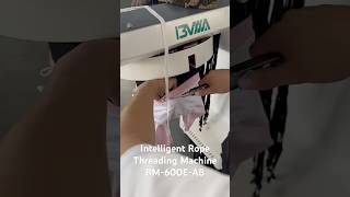 Automatic rope threading machine  #sewingmachine #machine #fashion #smallbusiness #foryou #sewing