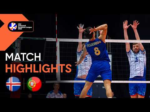 European League: Iceland vs Portugal