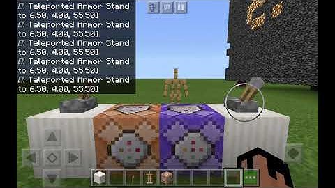 minecraft spinning armor stand tutorial