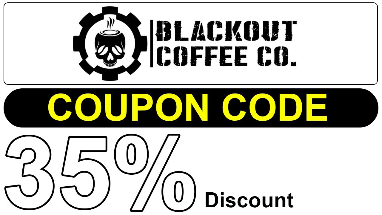 Blackout Coffee Coupon Code | Blackout Coffee Discount Code | Blackout ...