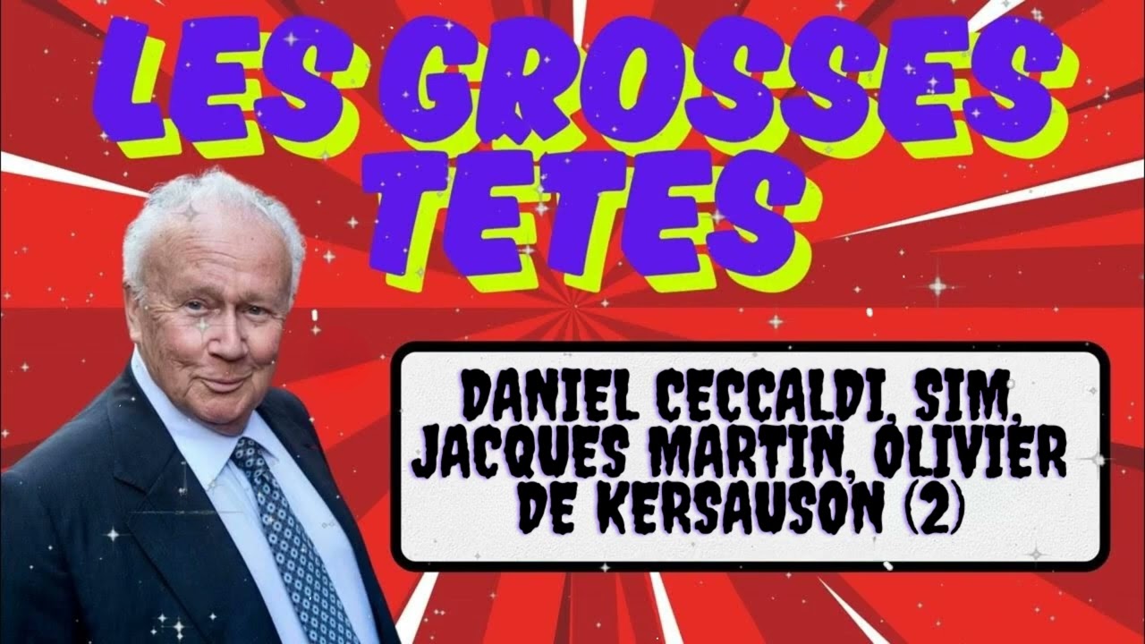 1980 - Philippe Bouvard, Daniel Ceccaldi, Sim, Jacques Martin, Olivier De Kersauson (2)