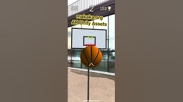 #AR #Basketball 🏀 #4 — #Unity Asset — Rimshot — ARKit/ARCore: AR Foundation