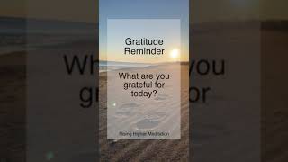 Gratitude Reminder | What are you grateful for today? | Gratitude | Shorts | Thankful
