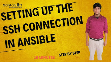 Setting Up The SSH Connection In Ansible |GantaSoft | Best Devops Training in  KPHB | Ganta Srikanth