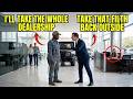 Salesman Mocked Black Farmer "Try Used Car Lot" — Panic When He Bought Dealership on Spot
