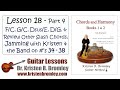 How to Play the F/C, G/C, Dsus/E, &amp; D/G Slash Chords, &amp; Jamming on Songs 34 - 38: Chords Lesson 18.4