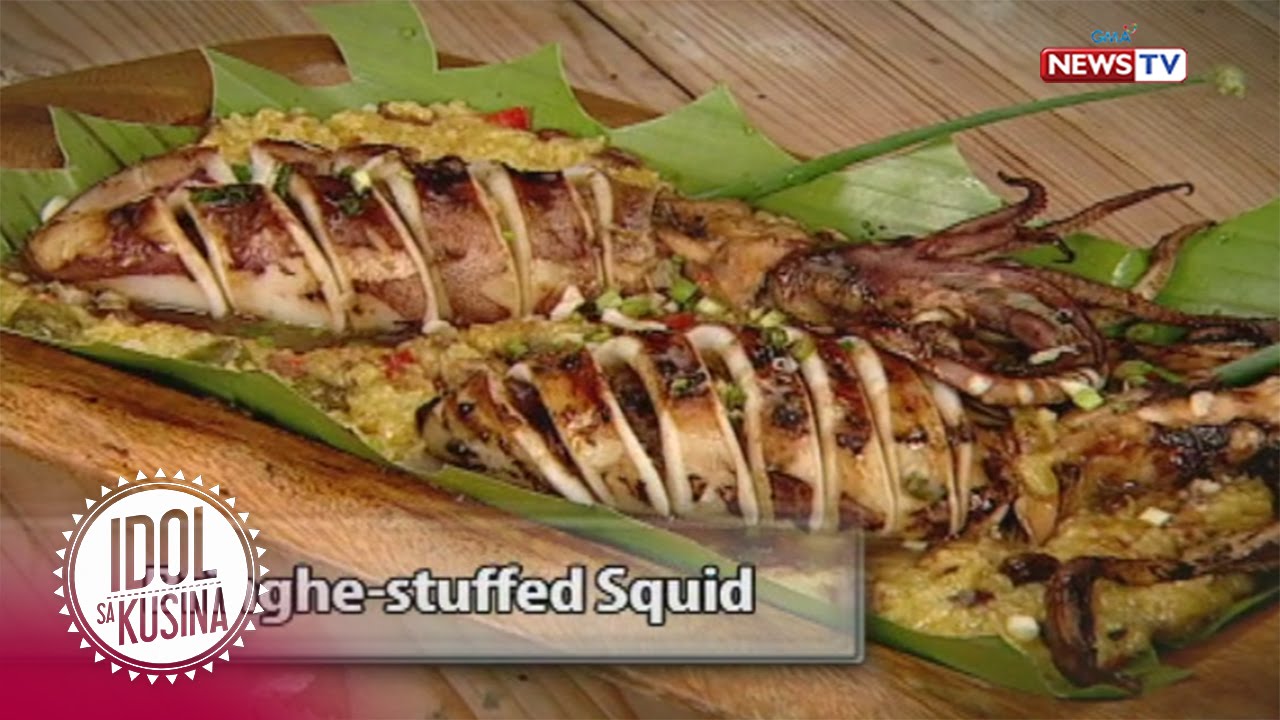 Idol sa Kusina recipe: Bringhe-stuffed squid