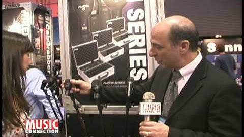 Music Connection visits Audix @ NAMM