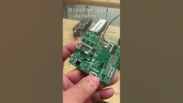 Hacking Ninebot scooter packs