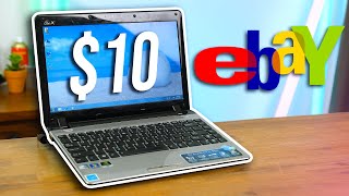 I Bought This $10 Laptop From eBay...