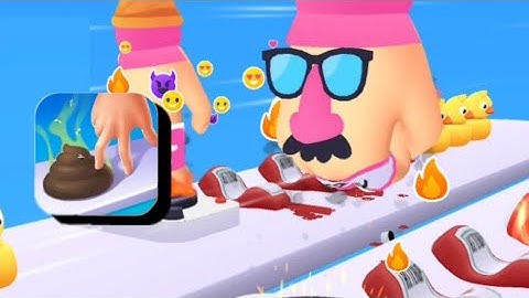 Crushy Fingers Max Level- All Levels Gameplay (iOS & Android) Walkthrough part 98