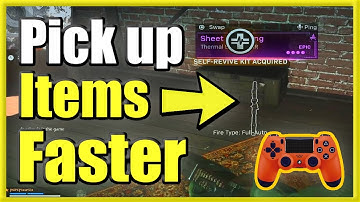 How to PICK UP ITEMS FASTER with CONTROLLER in Call of Duty Warzone (Best Method!)