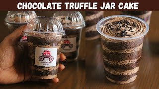 Chocolate truffle jar cake at home | Price of my jar cake | தமிழ் | with English subtitles