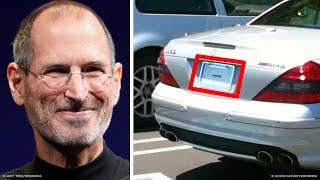 Por qué el auto de Steve Jobs no tenía matrícula Por qué el auto de Steve Jobs no tenía matrícula