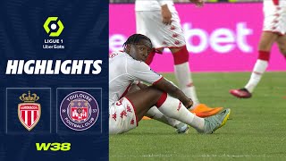 AS MONACO - TOULOUSE FC (1 - 2) - Highlights - (ASM - TFC) / 2022-2023