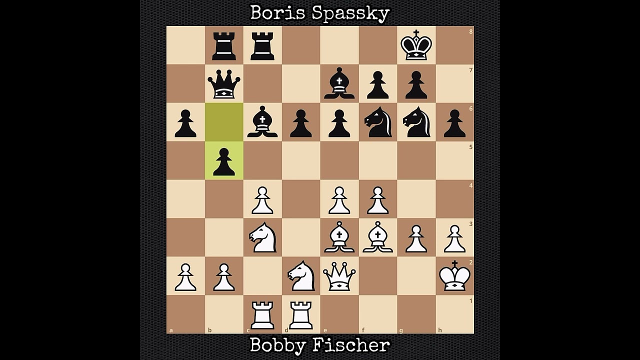 Fischer Spassky チェス フィッシャー vsスパスキー 1992年 Bobby Fischer vs Boris Spassky | Fischer - Spassky (1992) - YouTube