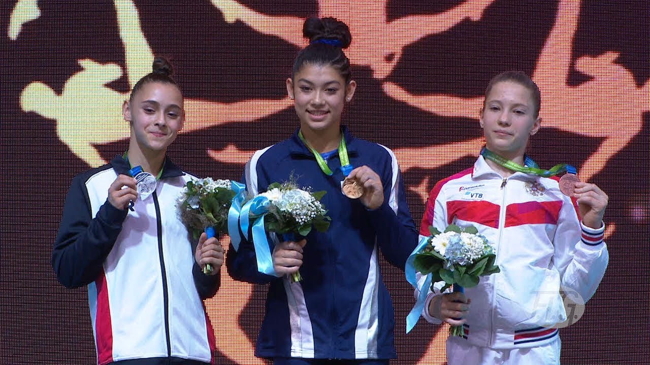 2019 Artistic Junior Worlds – Apparatus Finals, Day 1 – The Winners !