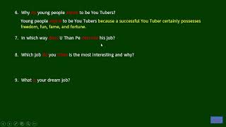 Celebrity Grade 9 English Unit 4 lesson 2: Job satisfaction No 5,6,7,8,9 ကျန်နေတဲ့No.လေးတွေတင်ပေးထားပါတယ် Profile
