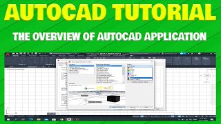 AUTOCAD 2021 TUTORIAL #03 - THE OVERVIEW OF AUTOCAD APPLICATION | MenchDrey