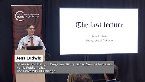 Last Lecture "Non Specialis" by Jens Ludwig