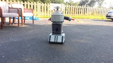 Lost In Space Rare B-9 Trendmaster Robot 2ft Tall With Remote Control, Box, Instructions