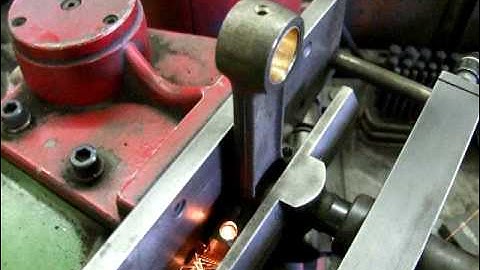 Grinding Connecting rod parting line