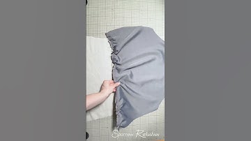 How to sew balloon sleeve with lining  🤍🤍🤍