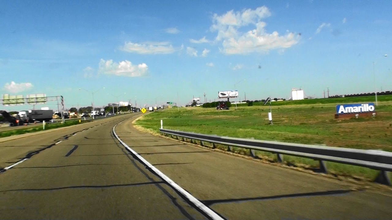 INTERSTATE 40 AMARILLO TEXAS USA YouTube