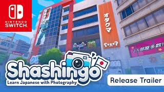 Shashingo: Learn Japanese with Photography - Nintendo Switch - Release Trailer [PEGI]