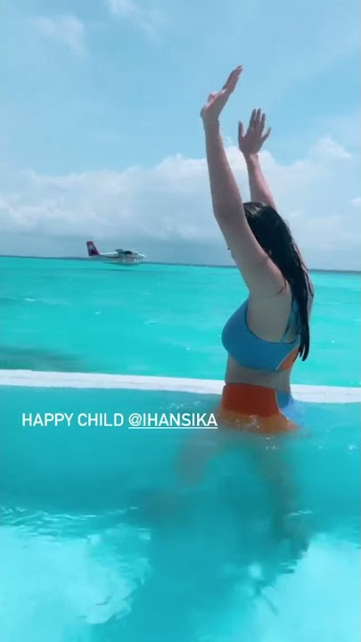 hansika motwani ❤Maldives