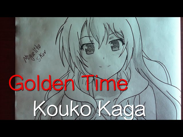 Kaga Kouko - Golden Time  °Desenhistas Do Amino° Amino