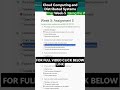 NPTEL Cloud Computing and Distributed Systems Week 5 Assignment Answers | noc26-cs29
