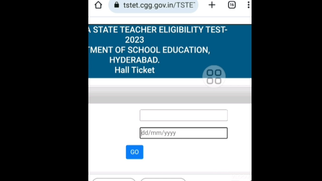 How to download tet Hall ticket YouTube