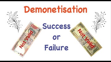 #Demonetisation -  Success or Failure -  in 2 min