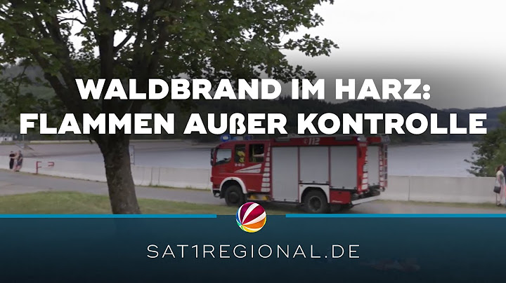Waldbrand im Harz: Flammen nahe Granetalsperre noch nicht unter Kontrolle