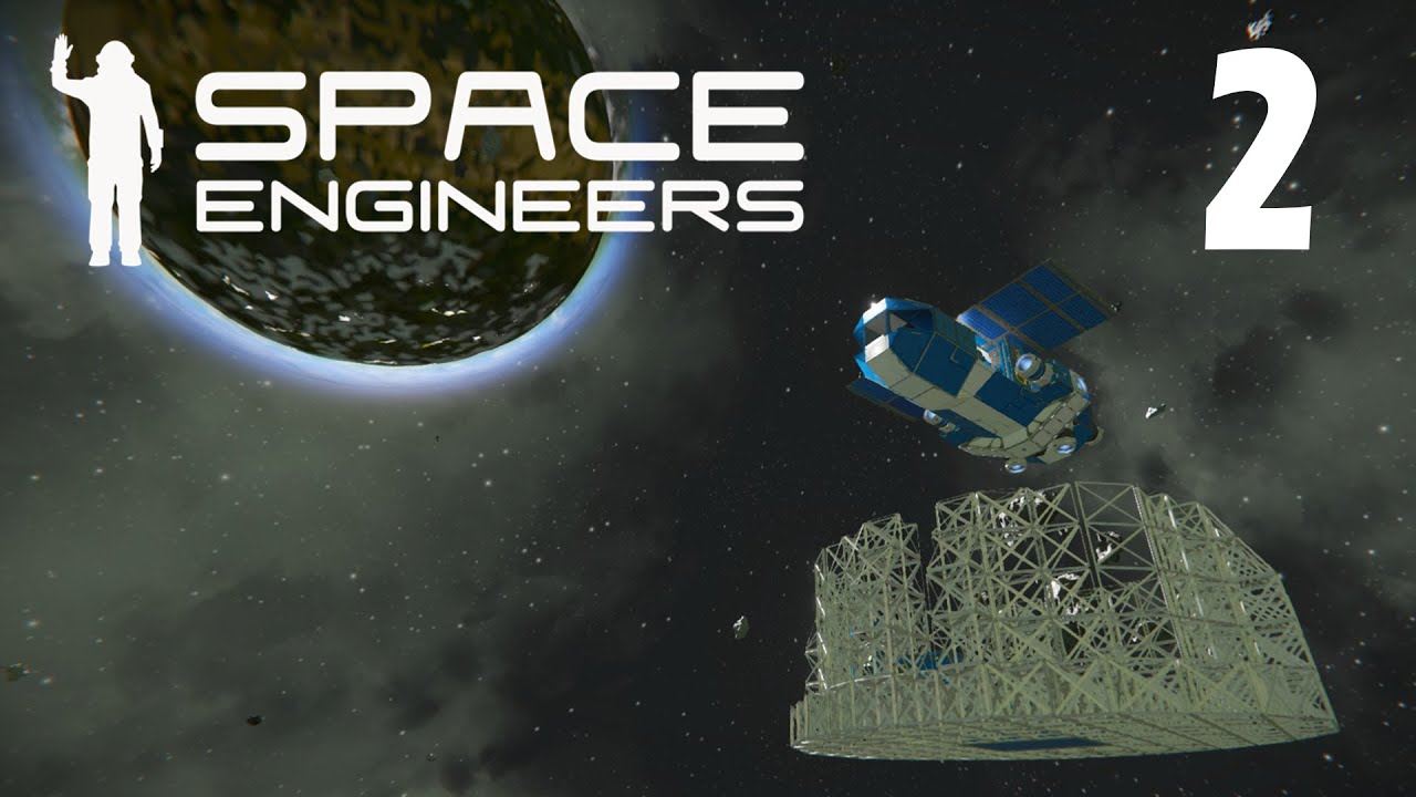 Exploring And Building My Space Station | Space Engineers Let's Play EP ...