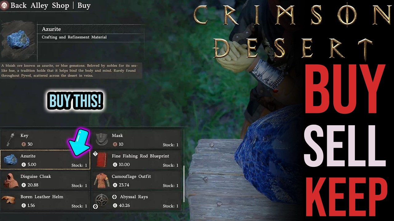 Crimson Desert Inventory Guide – What to Buy, Sell, and Keep