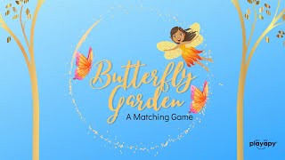BUTTERFLY GARDEN | Fairy Inspired Visual Perception Matching Game for Kids