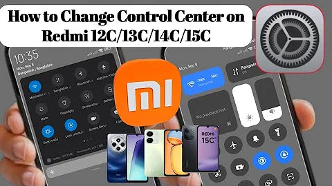 📱How to Change Control Center on Redmi 12C/13C/14C/15C