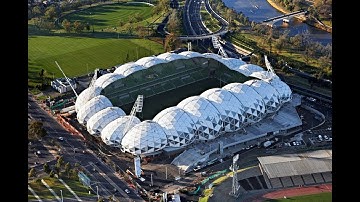 3D modeling AAMI Park Stadium using Sketchup