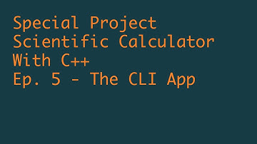 ASMR Coding Challenge - Scientific Calculator Episode 5 (The CLI App)
