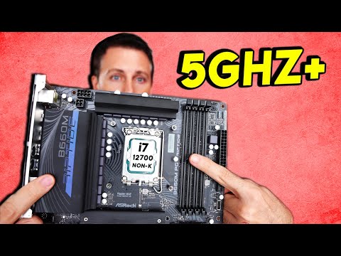 B660 BUDGET OVERCLOCKING! Can an i7-12700 BEAT an i9-12900K?