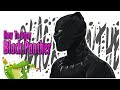 How To Draw Black Panther | Chandwick Boseman step by step