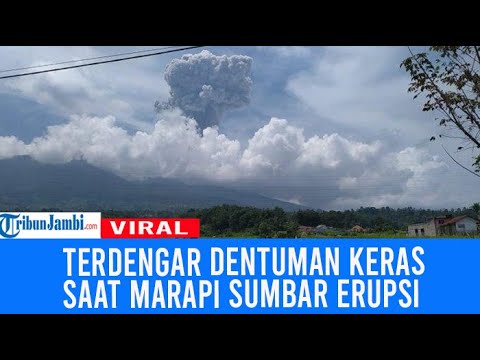 Gunung Marapi Kembali Erupsi, Abu Vulkanik Membubung 1500 Meter ke Langit