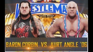 Wwe 2K19 Baron Corbin Vs. Kurt Angle