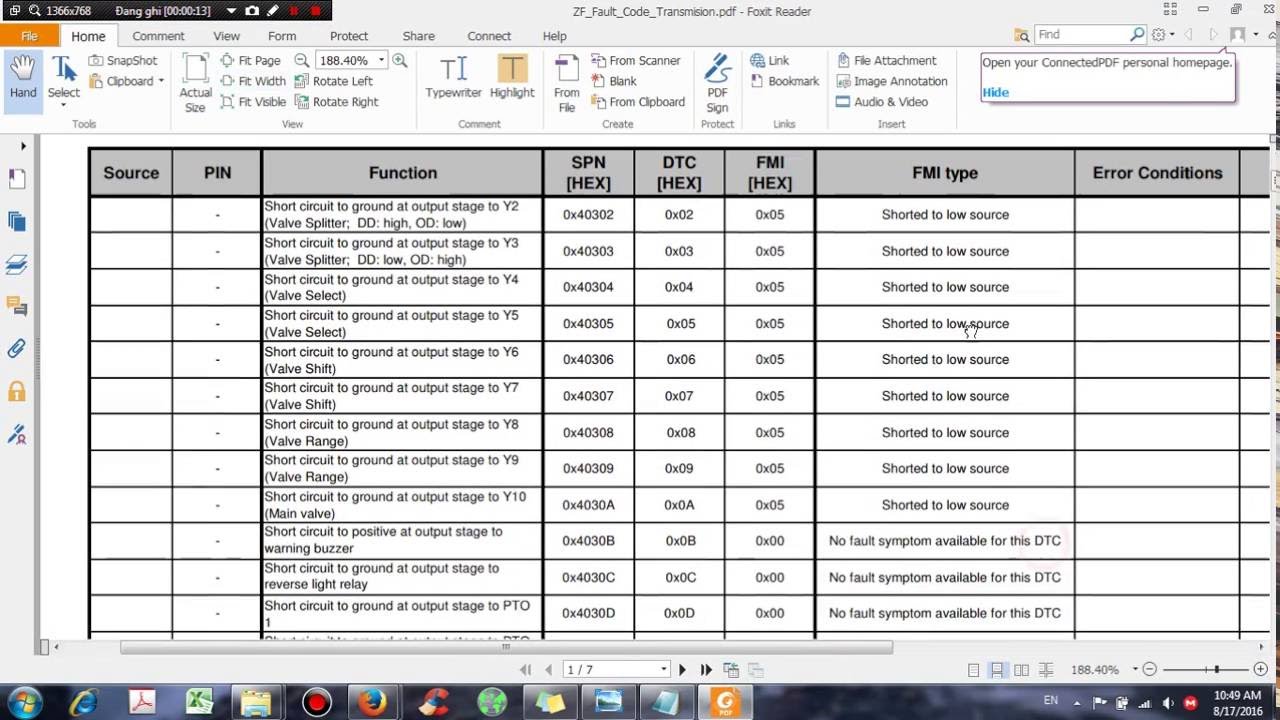 ZF Fault Code Transmision - DHTauto.com - YouTube