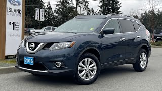 2016 Nissan Rogue SV + Reverse Camera, Heated Seats, AWD Review | Island Ford